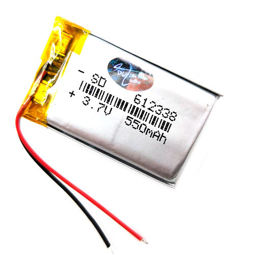 Li-pol аккумулятор 612338 3.7В 550мАч 40 х 25 x 6.5 мм – низкие цены ...
