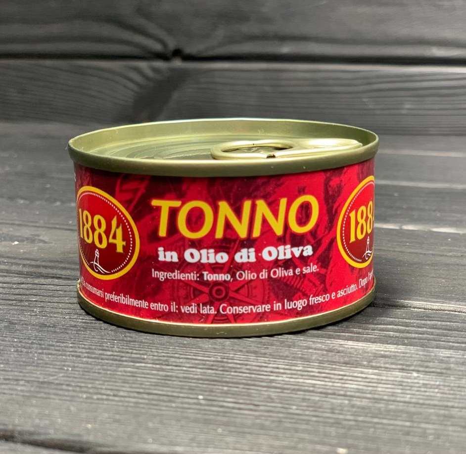 Тунец Conservas 1884 Tonno allolio в оливковом масле 80г – низкие цены ...