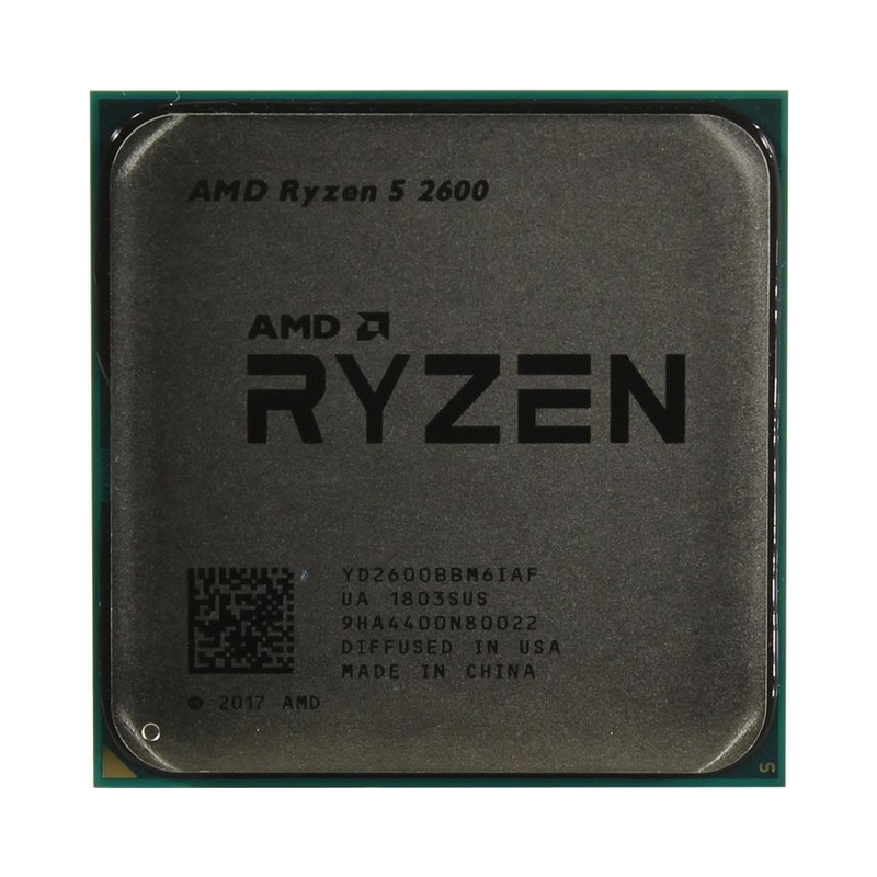 Процессор AMD Ryzen 5 2600 3.4GHz 16MB Tray (YD2600BBM6IAF) – низкие ...