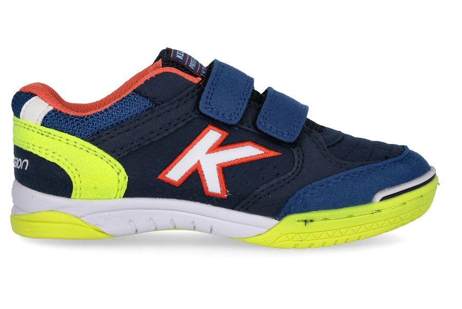 

Детские футзалки (бампы) Kelme PRECISION KIDS V темно-синие с желтым 34 55.807.065