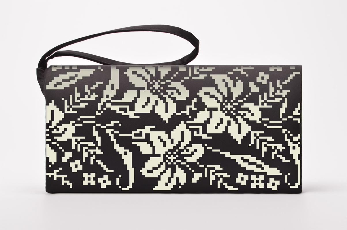 

Набір для вишивки нитками Барвиста Вишиванка заготовки пошитого клатча Лілії. Орнамент (КЛ185кЧ1301i)