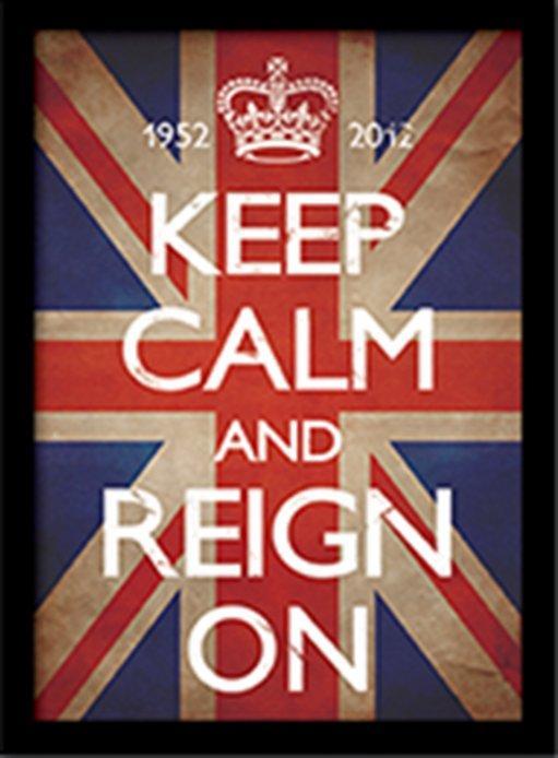 

Постер в рам Keep Calm and Reign On 30 х 40 см
