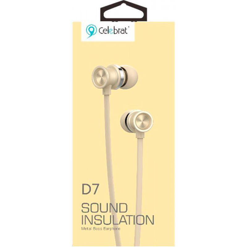 

HF MP3 Celebrat D7 Gold + mic + button call answering