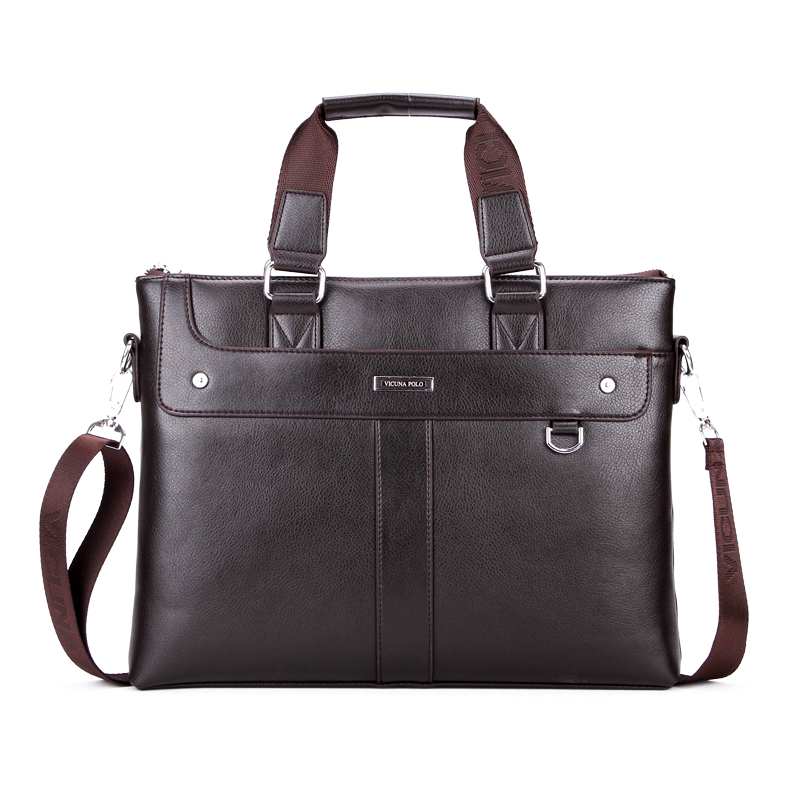 

Мужская сумка Polo Vicuna коричневая (6606-4-BR)