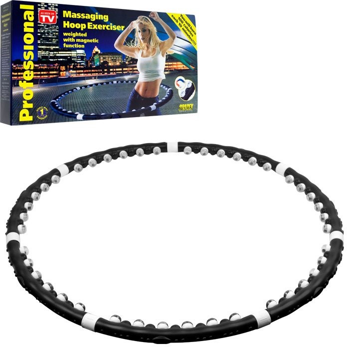 

Массажный обруч Хула-Хуп Massaging Hoop Exerciser, 84-100 см