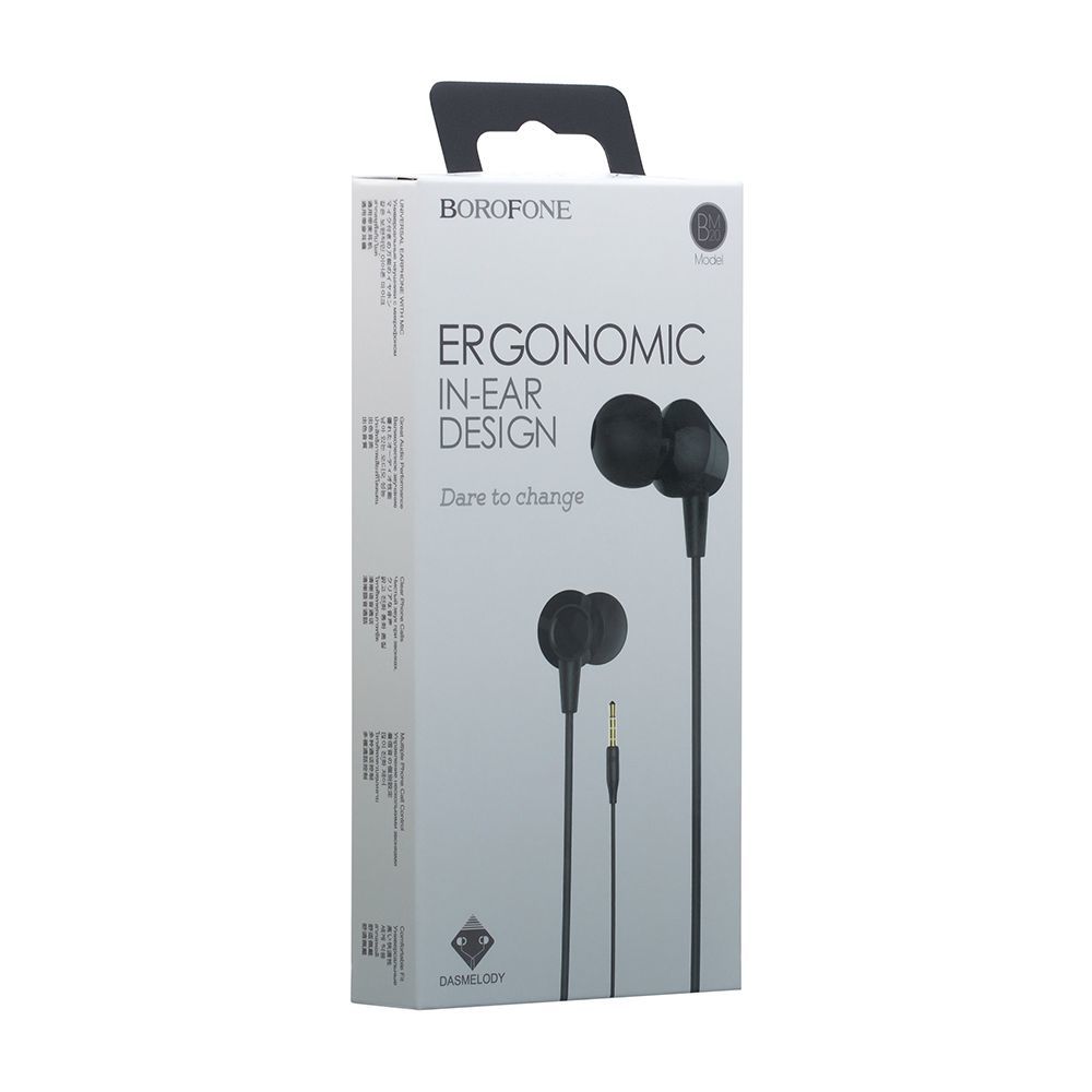 

Вакуумные наушники Borofone BM20 black
