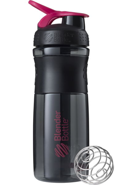 

Спортивная бутылка-шейкер Blender Bottle SportMixer 820 ml Black/Pink