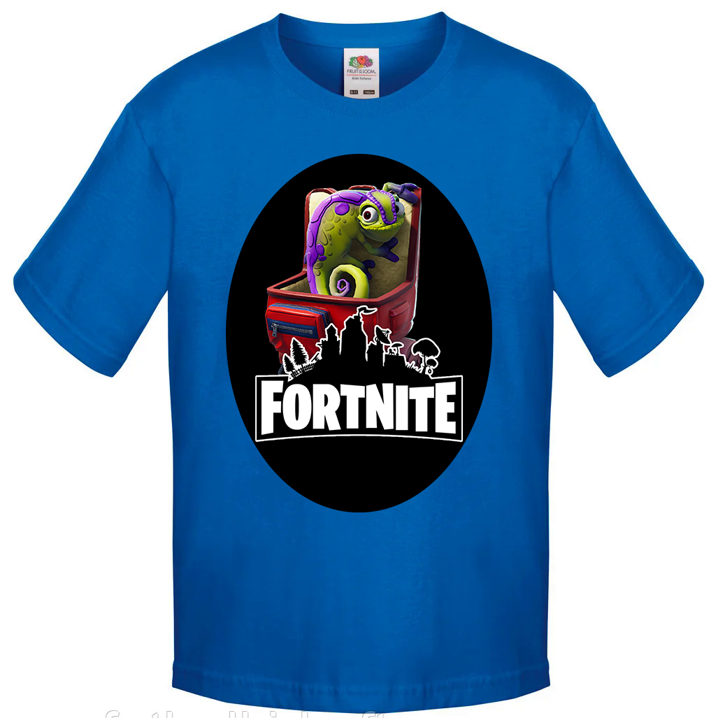 

Футболка Fruit of the Loom fortnite (Camo Пятнашка Фортнайт) Синий 152 см Sin4B1CCM152