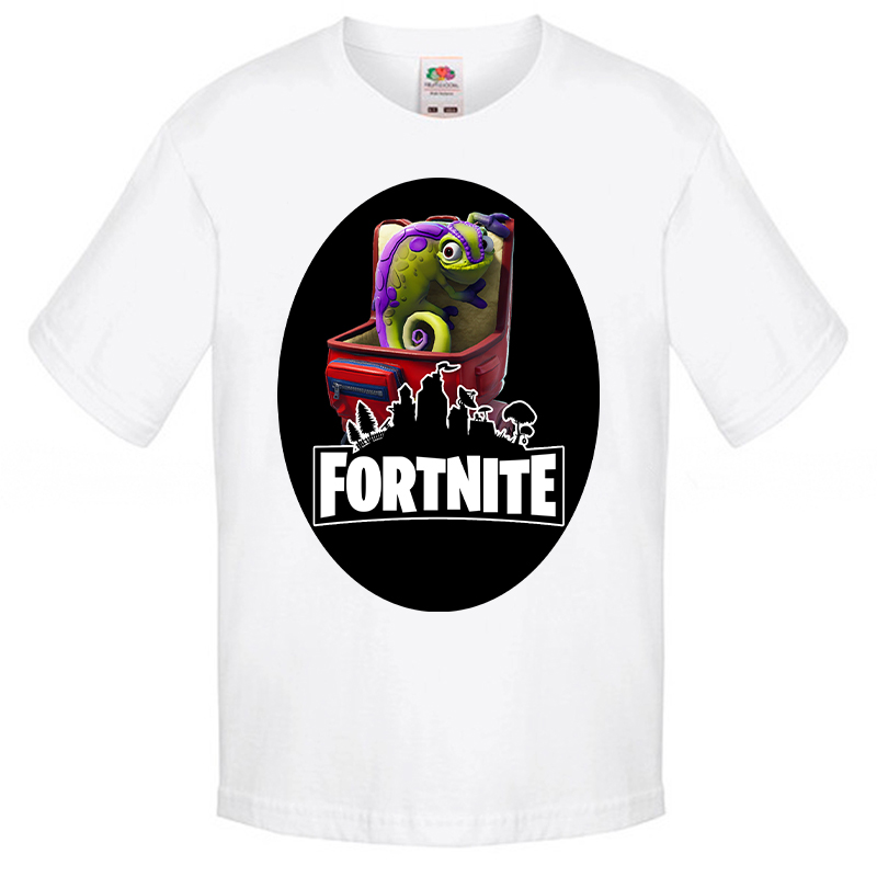 

Футболка Fruit of the Loom fortnite (Camo Пятнашка Фортнайт) Белый 140 см B3B1CM140