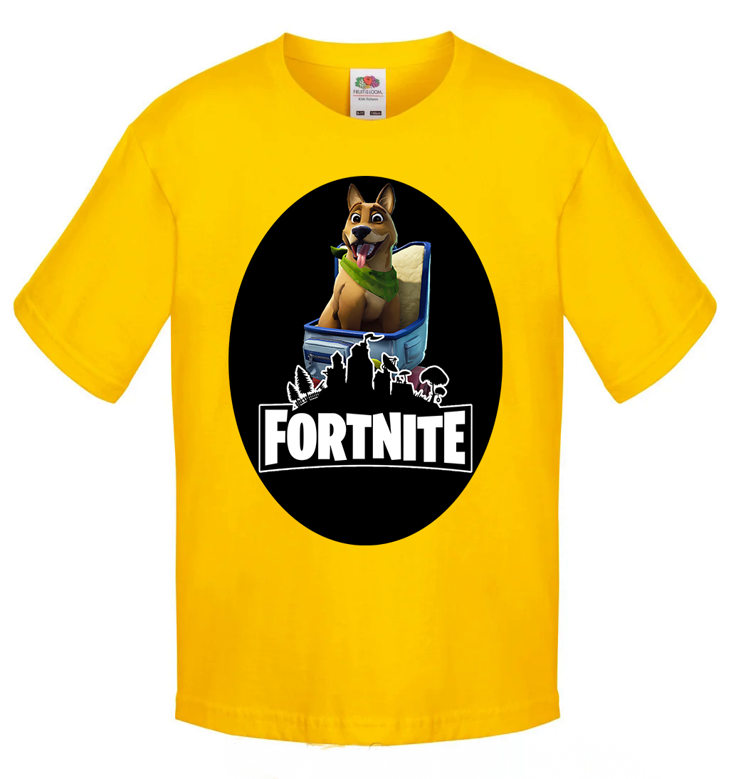 

Футболка Fruit of the Loom fortnite (Bonesy Дружок Фортнайт) Желтый 152 см ZH4B1DBM152