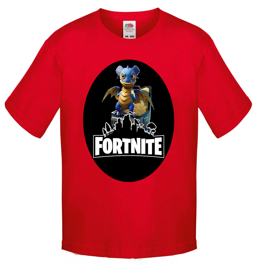 

Футболка Fruit of the Loom fortnite (Scales Зубастик Фортнайт) Красный 152 см KR4B1SS152