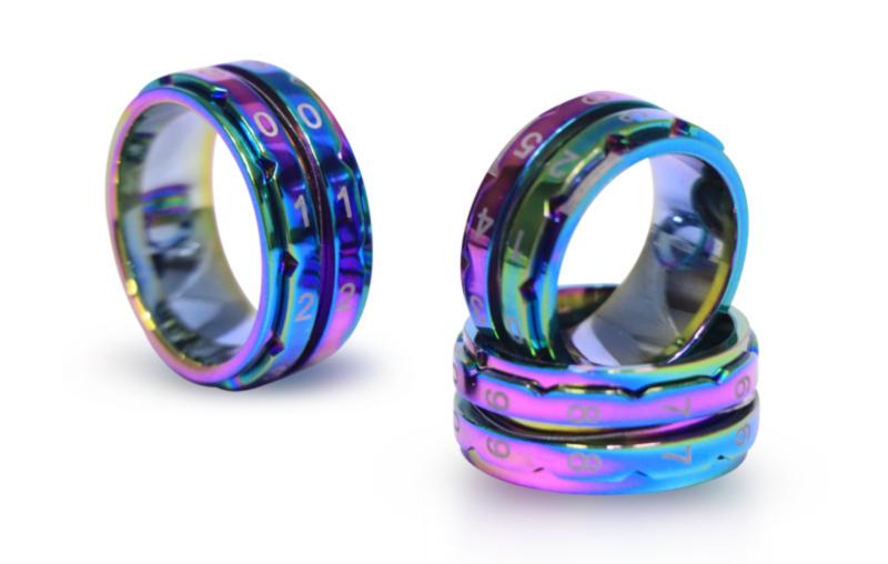 

Счетчик рядов Size7(17.3 мм Inner ID) Rainbow Row Counters Rings KnitPro 10431