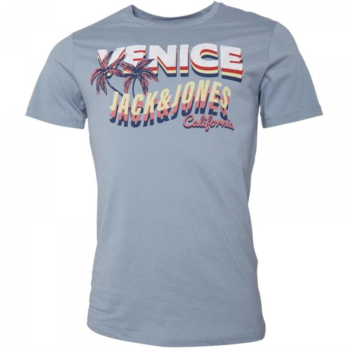 

Футболка JACK AND JONES Breaky Ashley Blue Dusty Blue, S (42)