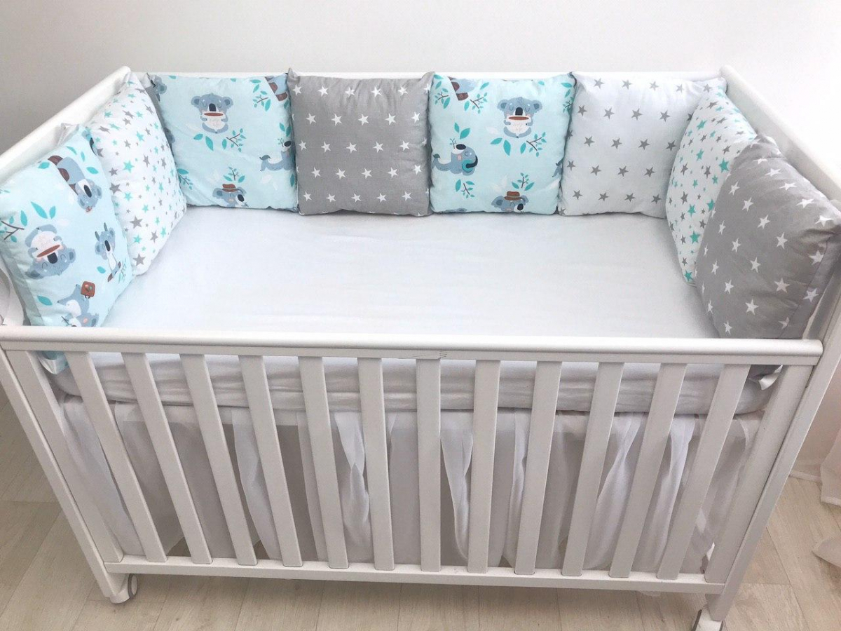 

Бортики в кроватку Moon Time Коалы