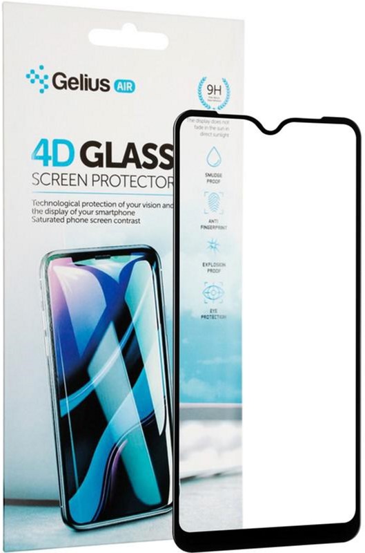 

Защитное стекло Gelius для Samsung Galaxy A10s (A107) Black