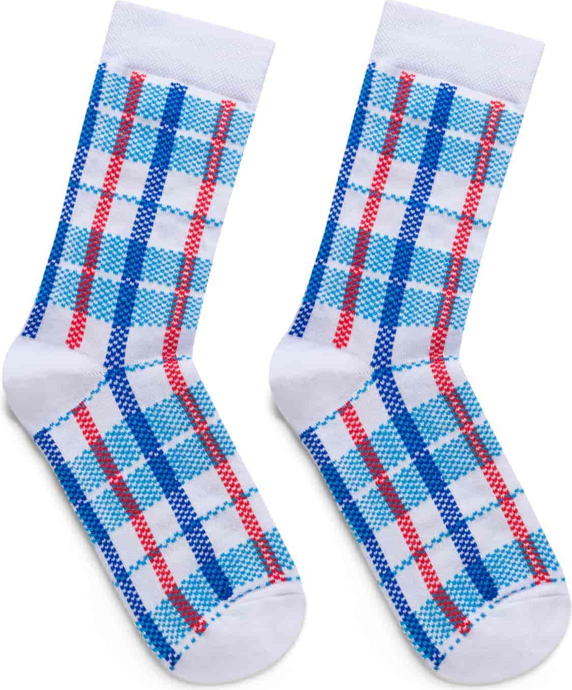 

Носки Ded Noskar' Клетчастая сумка 36-40 Белые