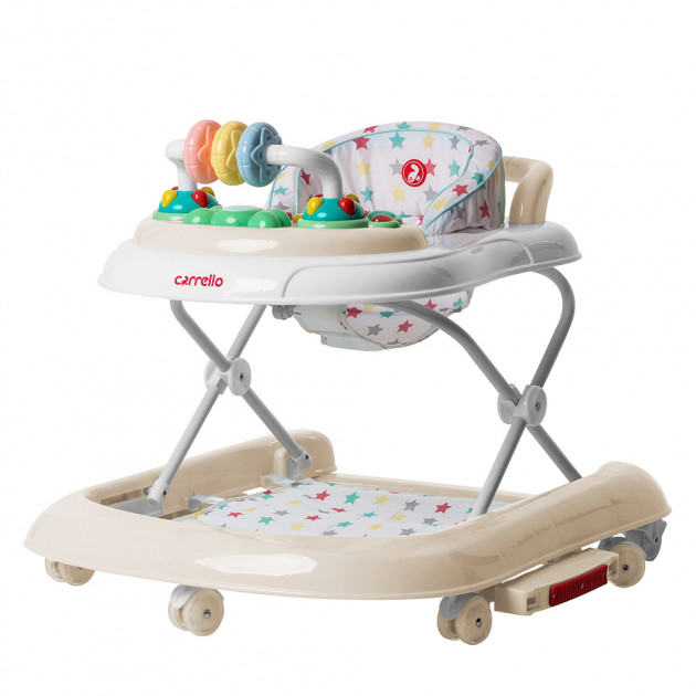 

Детские музыкальные Ходунки CARRELLO TORINO CRL-9603/3 Beige 3 в 1 ходунки, качалка, каталка