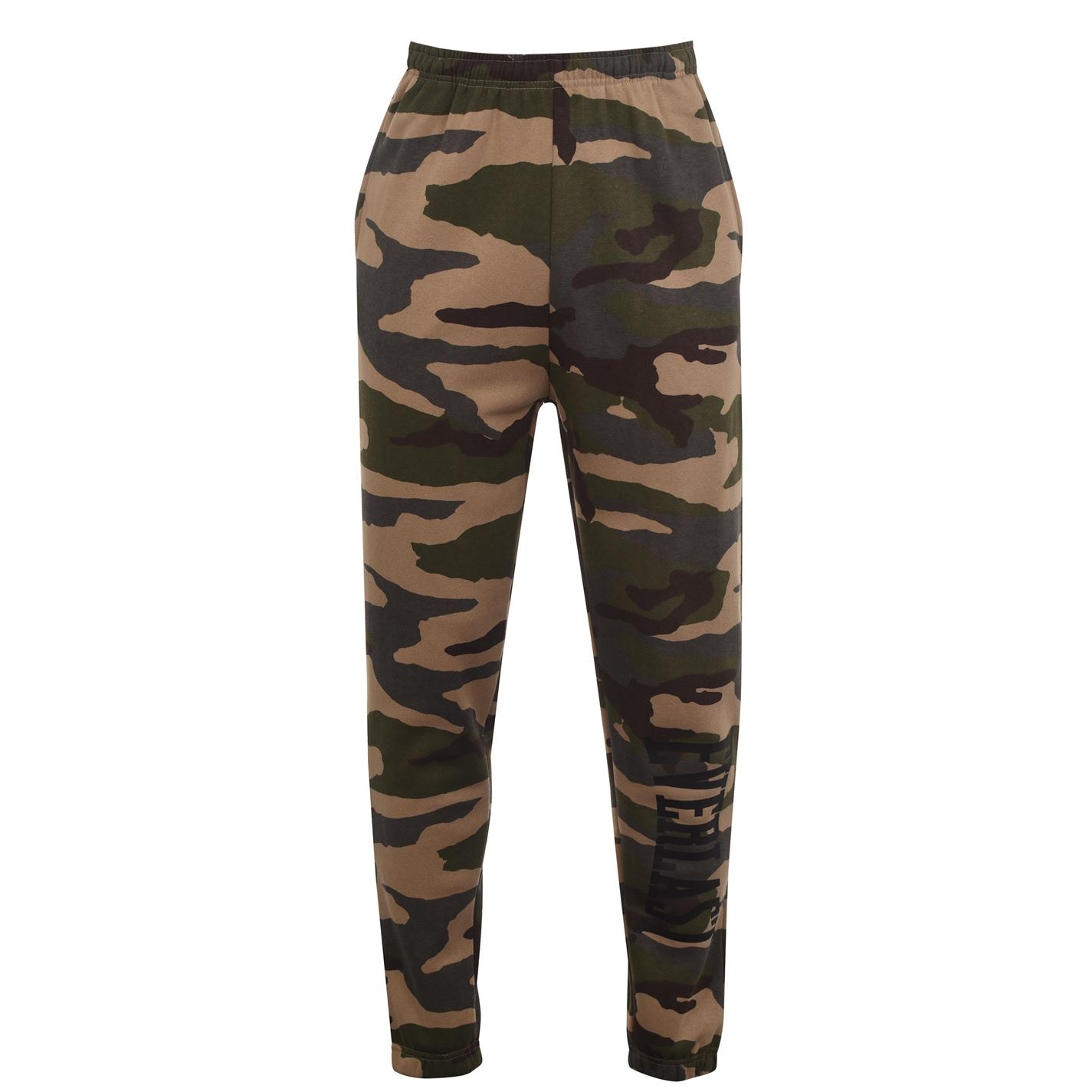 

Спортивные штаны Everlast Cuffed Jogging Bottoms Mens M Хаки