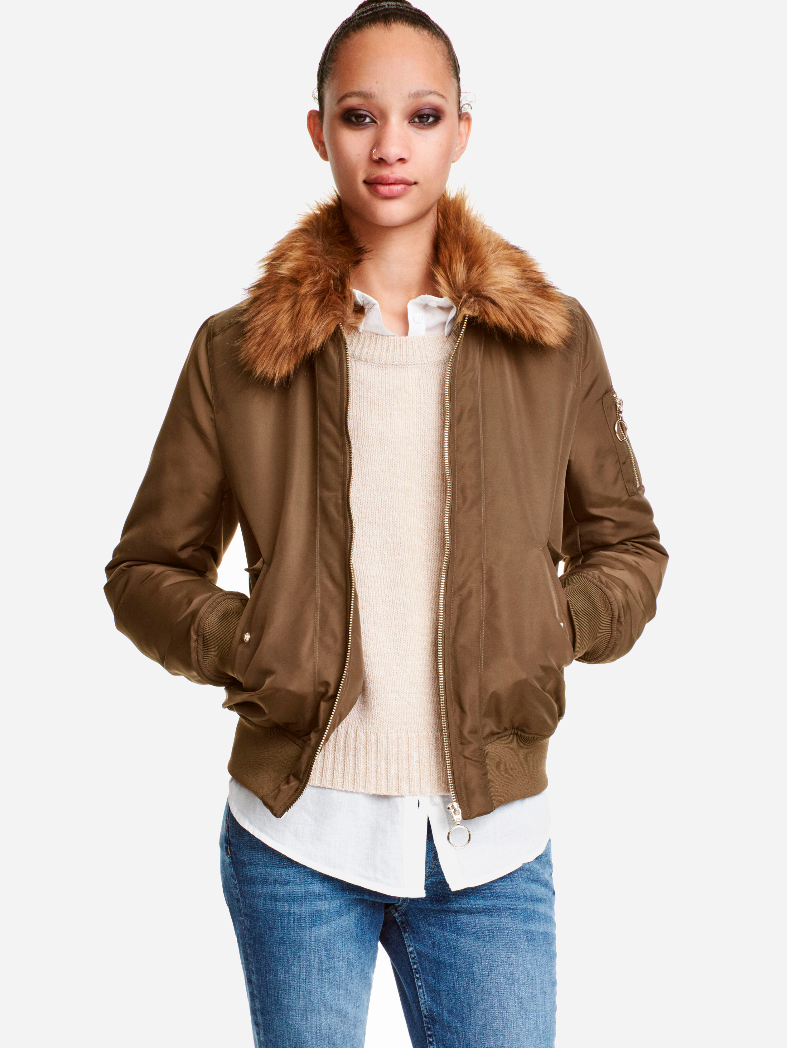 

Куртка H&M Divided XAZ149740MDLD 32 Зеленая