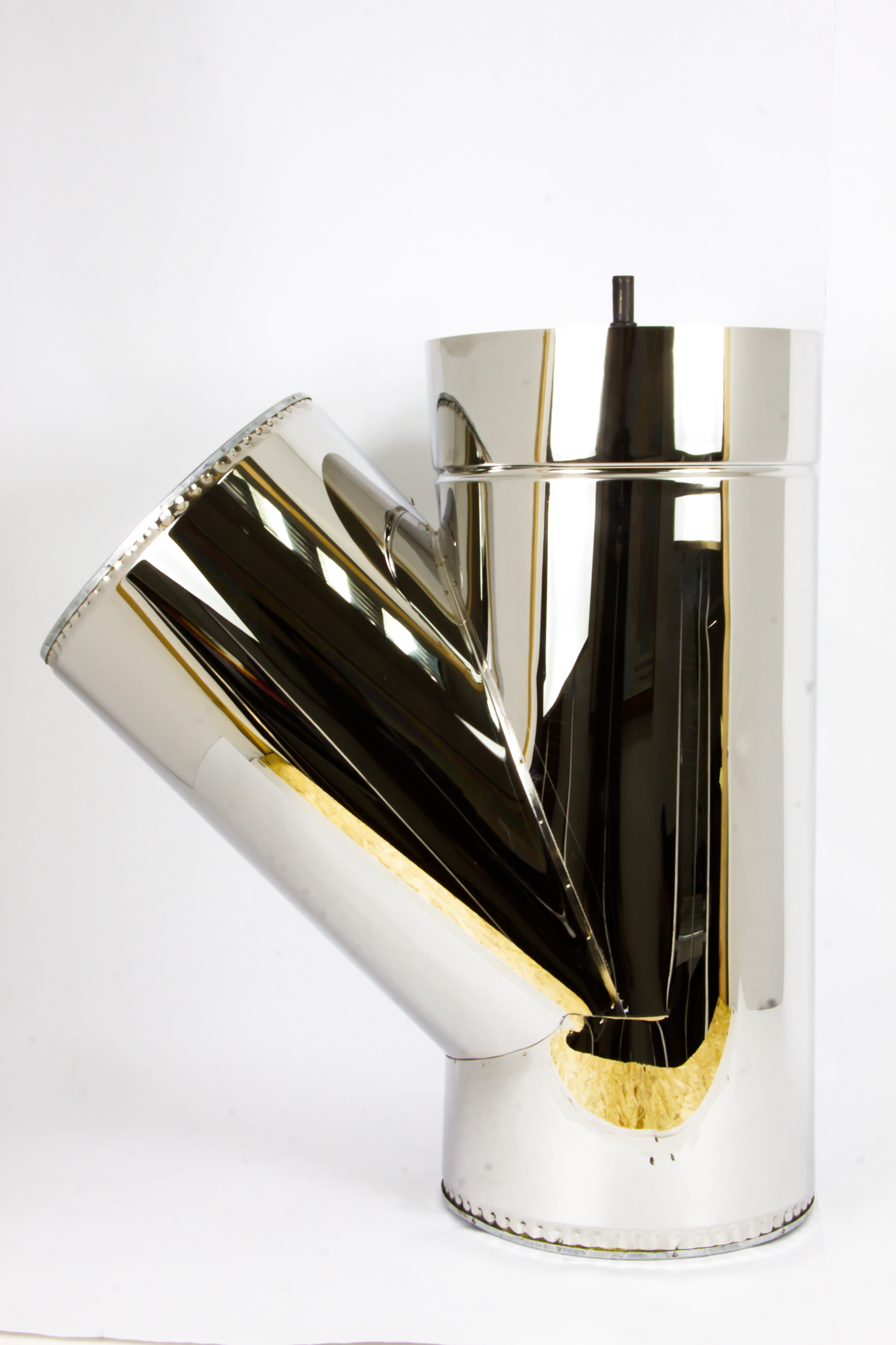 

Трійник Комінвент к/оц 45⁰ Ф350/420 0.8 мм