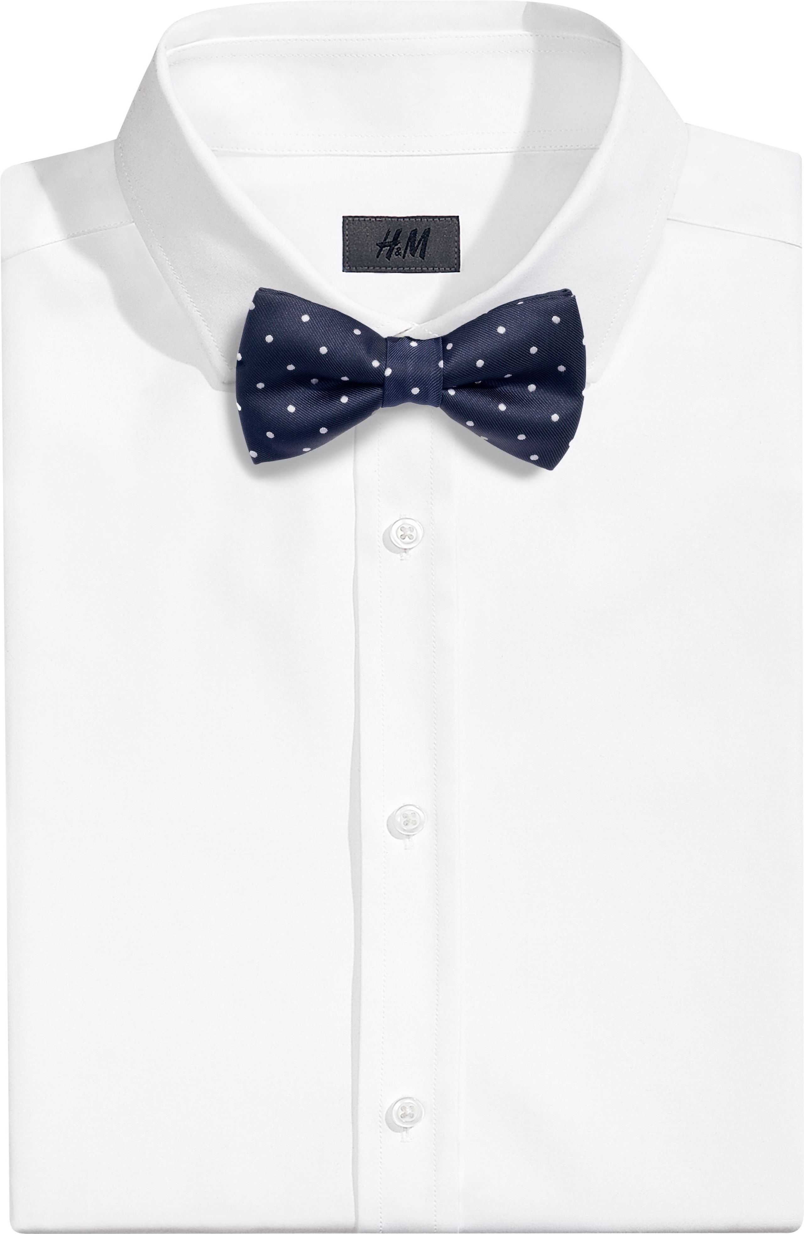 

Бабочка H&M 36373261 One size Темно-синяя в горох