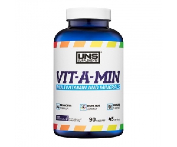 

Витамины UNS Vit-A-Min 90 капсул (234678)