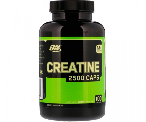 

Креатин Optimum Nutrition Creatine 2500 Caps 100 капсул (6543287)