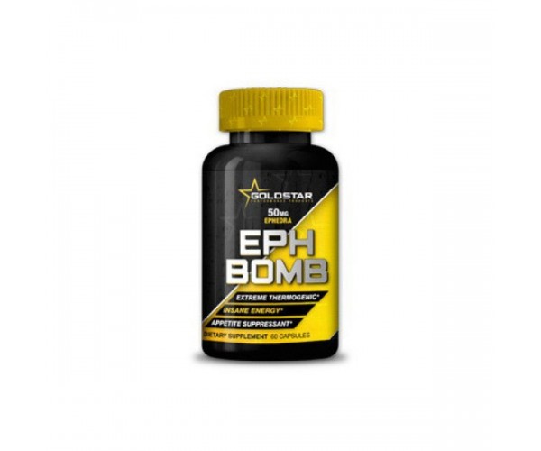 

Жиросжигатель Gold Star Nutrition EPH Bomb 60 капсул (332556)