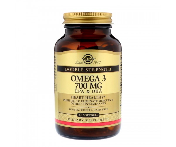 

Жирные кислоты Solgar Omega 3 700 mg 60 капсул (545107)