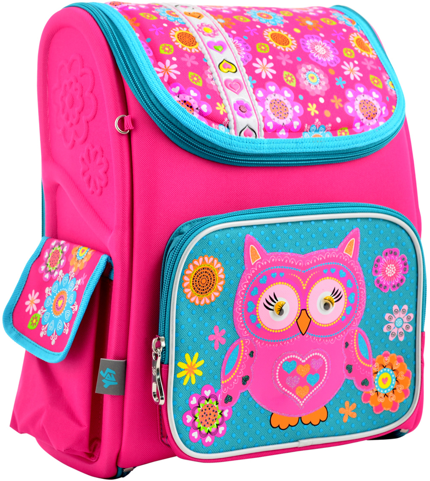 

Рюкзак школьный каркасный 1 Вересня H-17 Owl 34.5x28x13.5 см для девочек (555100)