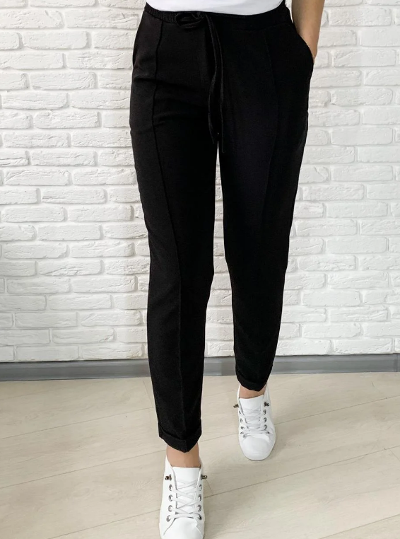 

Женские брюки Fashion Woman GF000140 черный р44