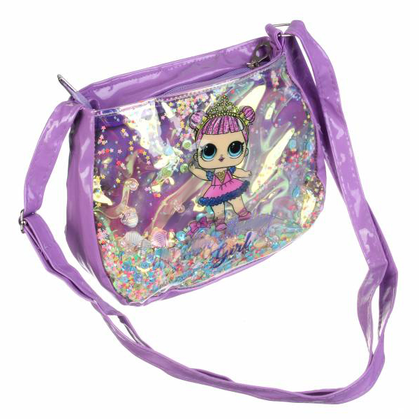 

Сумка детская для девочек с LOL Cappuccino Toys CT82-105 фиолетовая