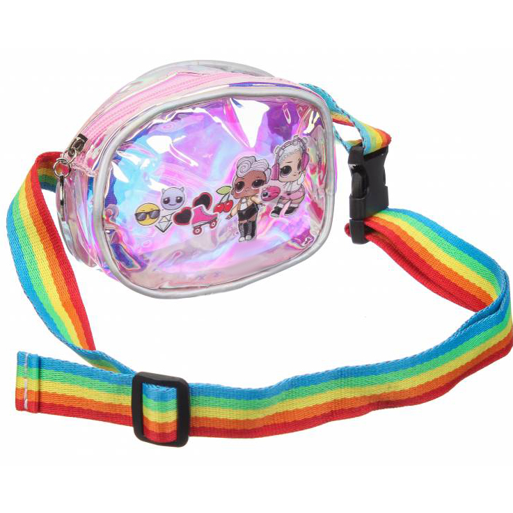 

Сумка бананка детская для девочек с LOL Cappuccino Toys CT82-037 многоцветная