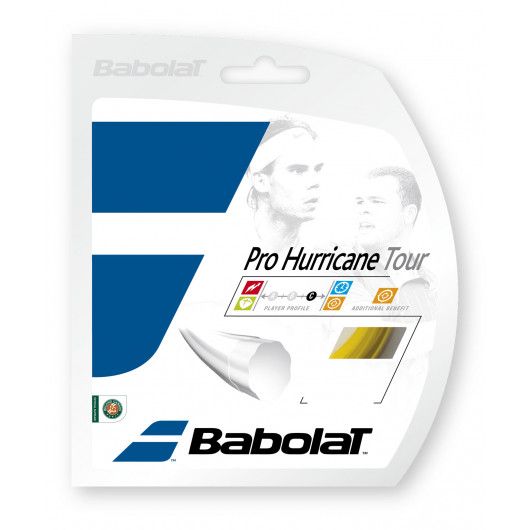 

Теннисные струны Babolat PRO HURRICANE TOUR 12M YELL (241102/113)