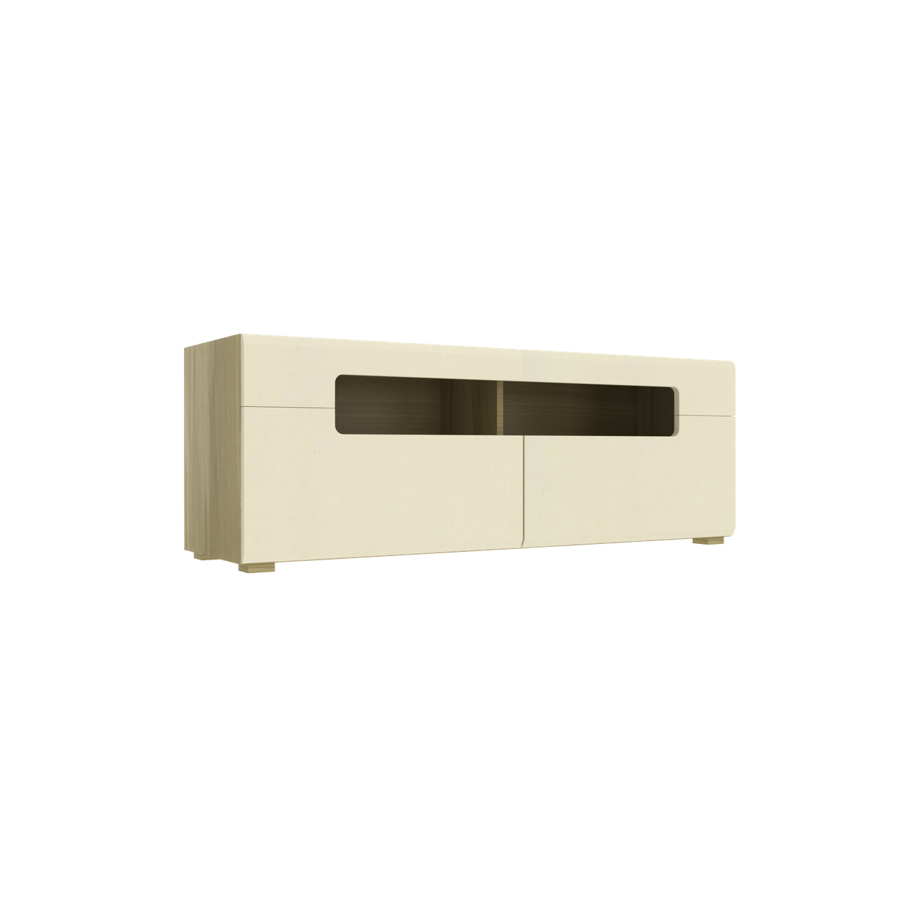 

Тумба TV Intarsio Fusion B 140,2x50 cм Дуб скельний + Слонова кістка