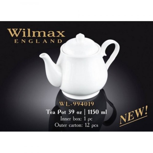

Заварочный чайник в подарочной упаковке Wilmax WL-994019 (1150мл)