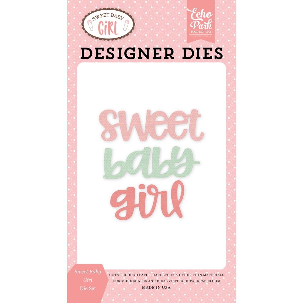 

Ножи для вырубки Echo Park Dies Sweet Baby Girl