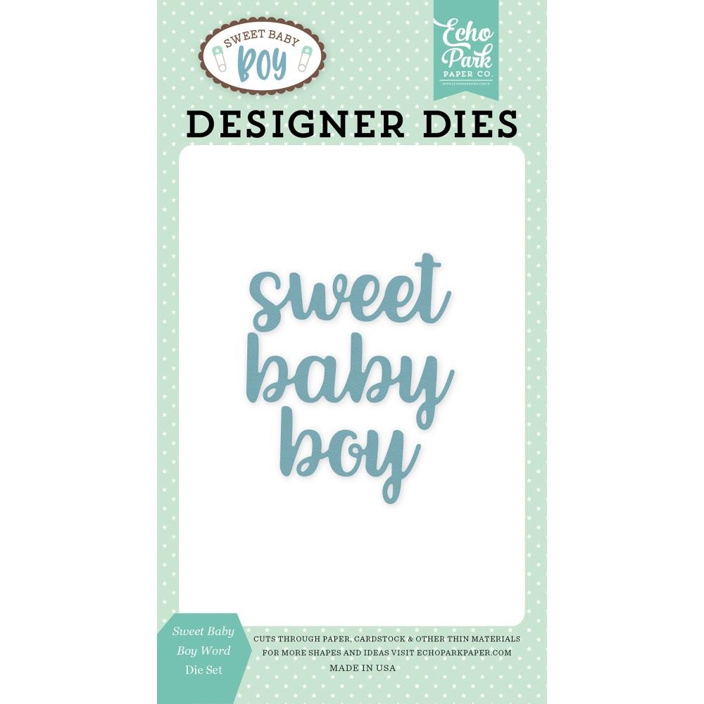 

Ножи для вырубки Echo Park Dies Sweet Baby Boy