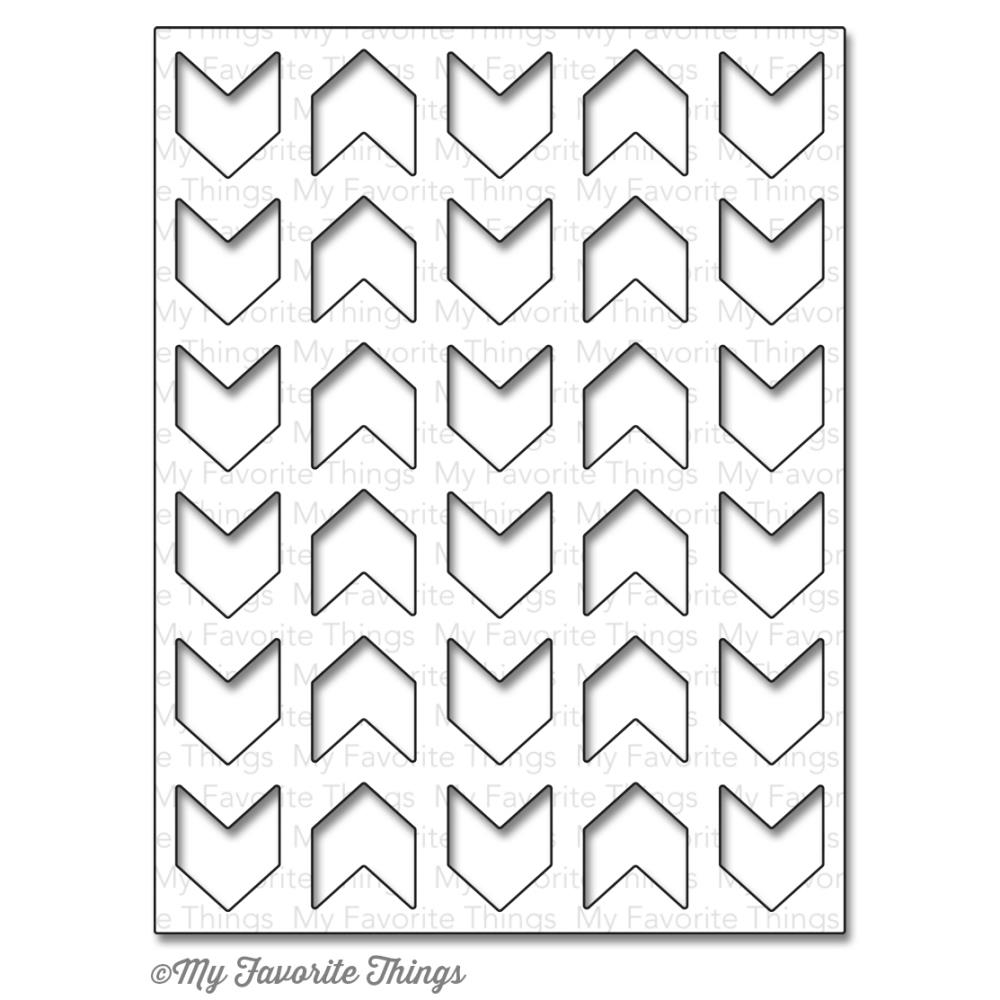 

Нож для вырезания на машинке MyFavoriteThings Chunky Chevron (849923011768)