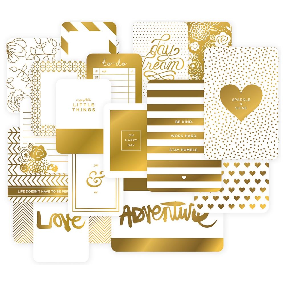 

Набор карточек Project Life Golden 40 шт (718813803663)