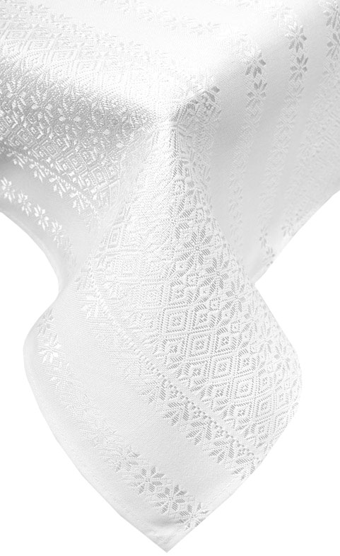 

Скатерть Edelvika 539-18/00 Белая 140х200 см
