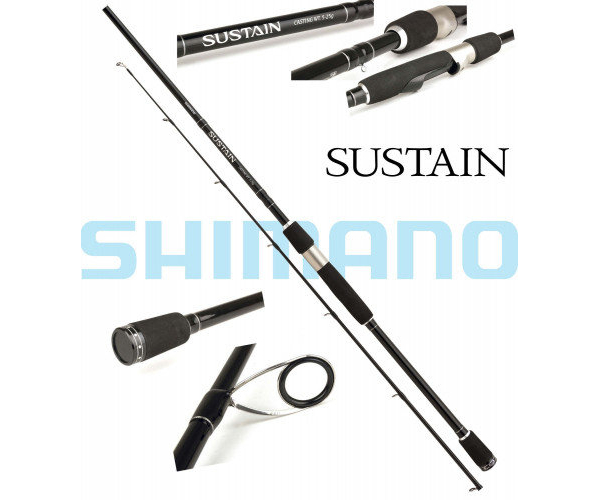 

Спиннинг Shimano Sustain AX Spinning 63ML 1.9м 7-21г (E) (арт.40402080955)