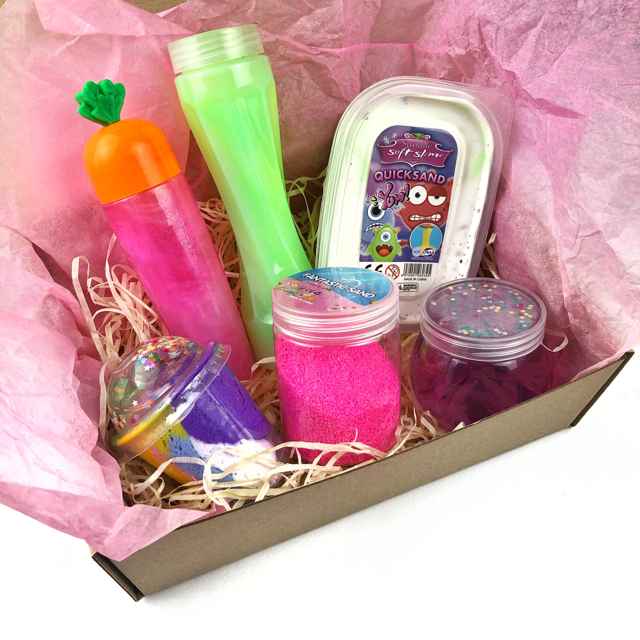 Slime box Слайм Бокс подарок для девочки, мальчика, ребенка – фото ...