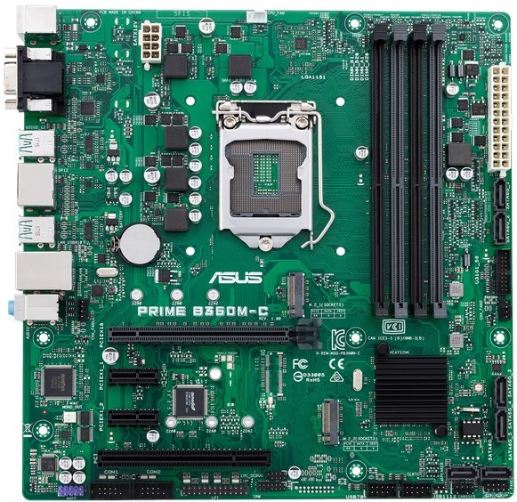 

Мат. плата MB Asus PRIME B360M-C (iB360/s1151/4xDDR4 2666MHz/1xPCIe x16/2xPCIe x1/1xPCI/2xM.2 Socket/6xSATA3/Glan/4xUSB3.1/2xUSB2.0/DP, D-Sub, HDMI/Audio 8ch/mATX)