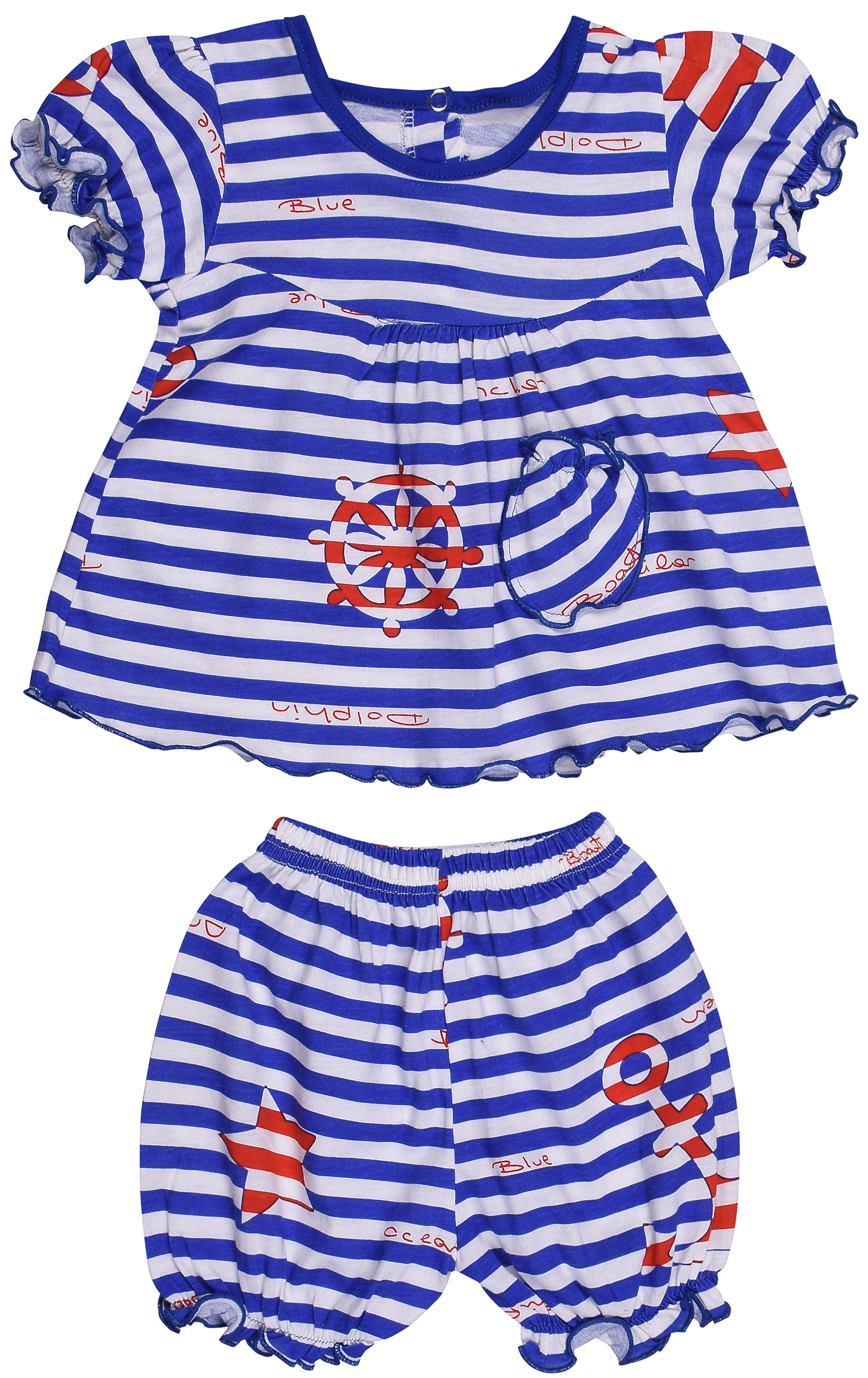 

Костюм (майка + шорты) Anmerino Sailor 68 см Синий