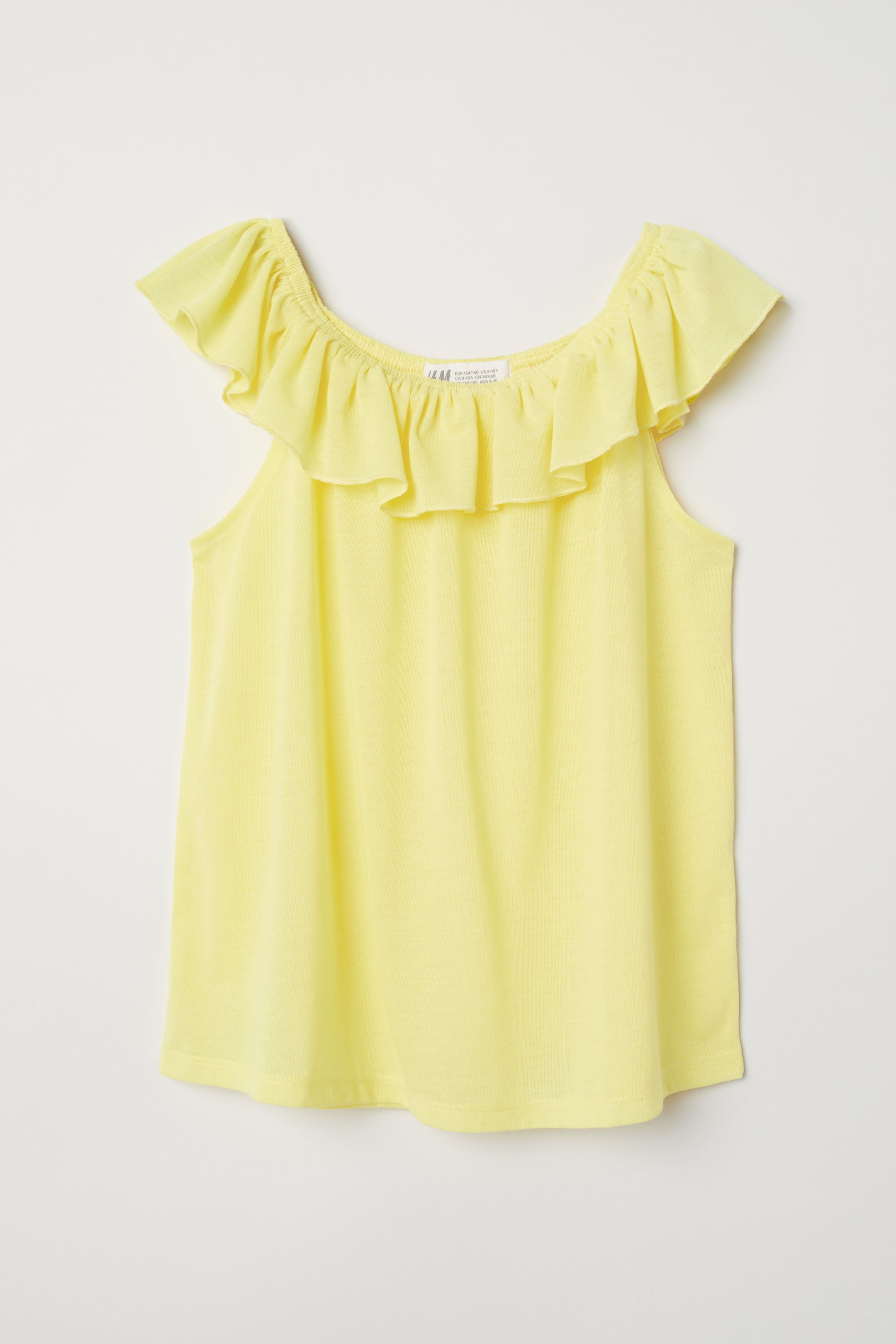 

Блуза H&M 158 164см желтый 6197777