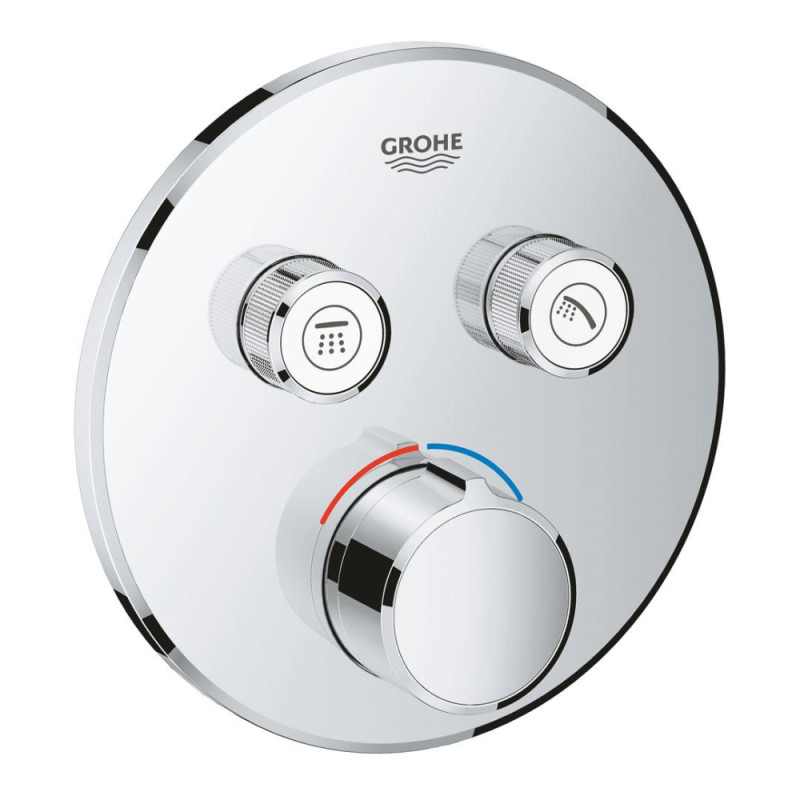 

Внешняя часть смесителя для душа Grohe SmartControl 29145000 на два потребителя