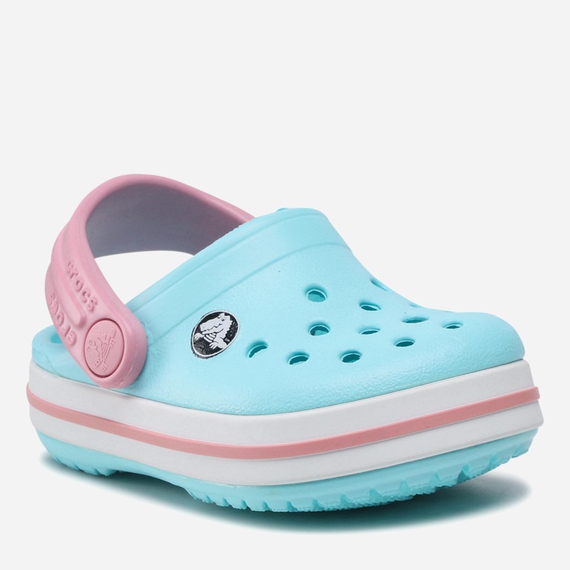 Кроксы crocs crocband blue white - 4OF