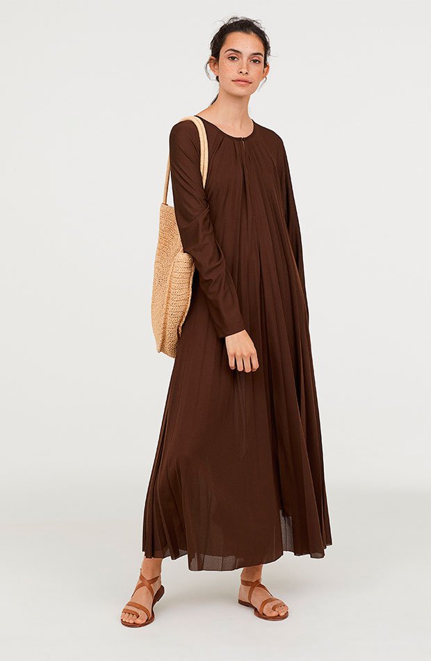 

Платье H&M XS коричневый 700822