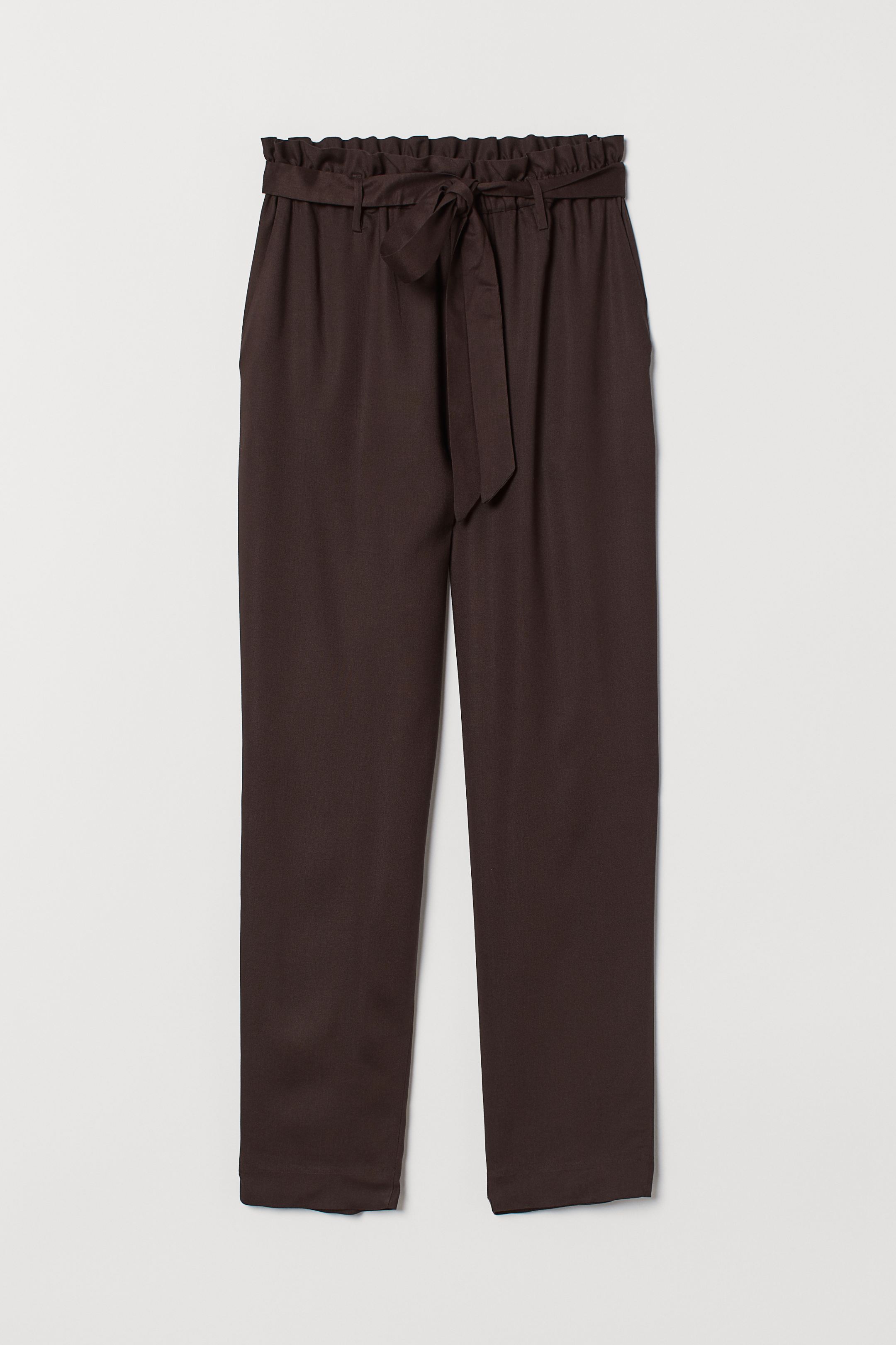 

Брюки H&M  коричневый 6643199, Брюки H&M 40 коричневый 6643199